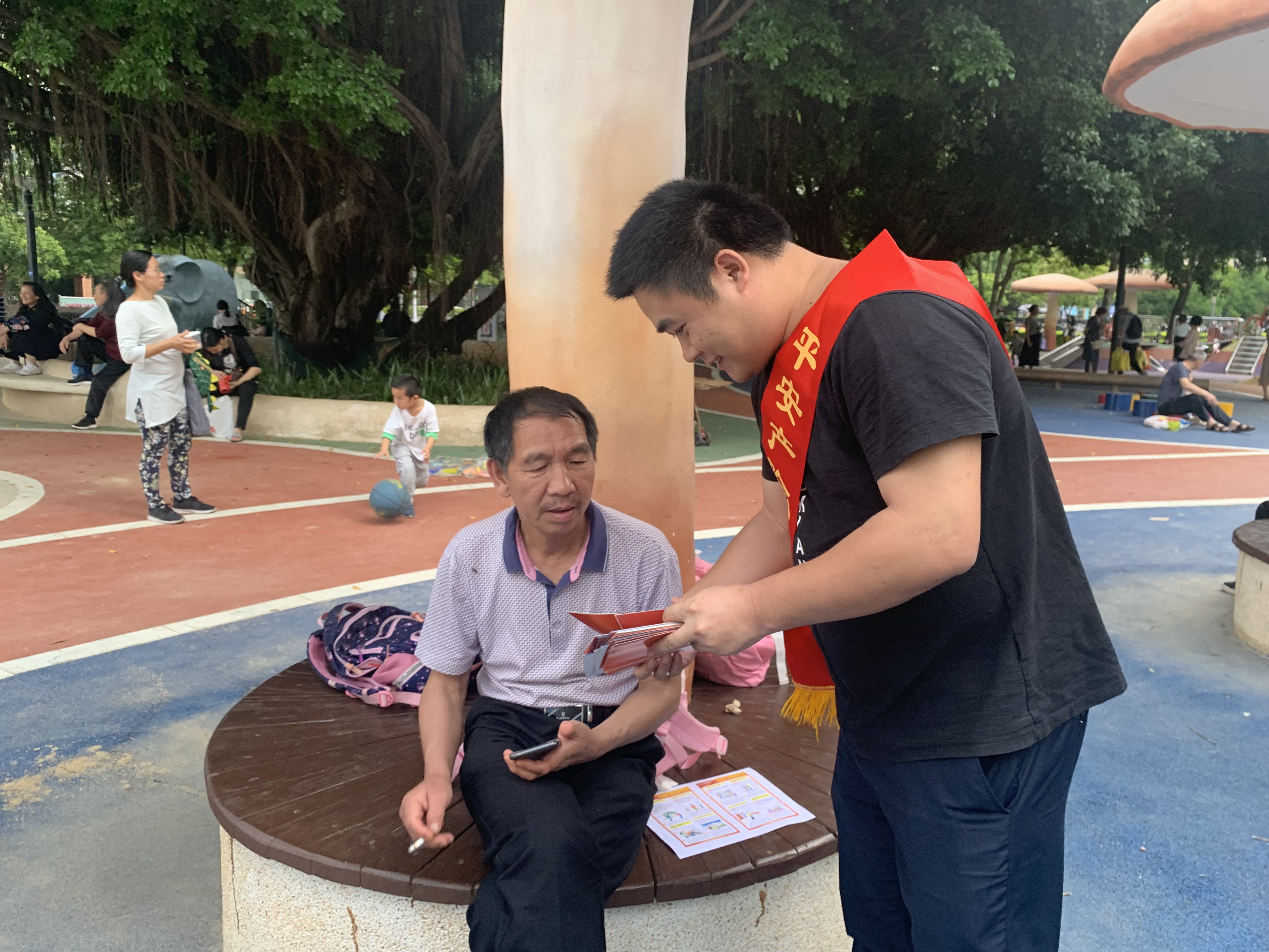 平安产险三明中心支公司：积极组织开展养老防诈宣传活动1.jpg