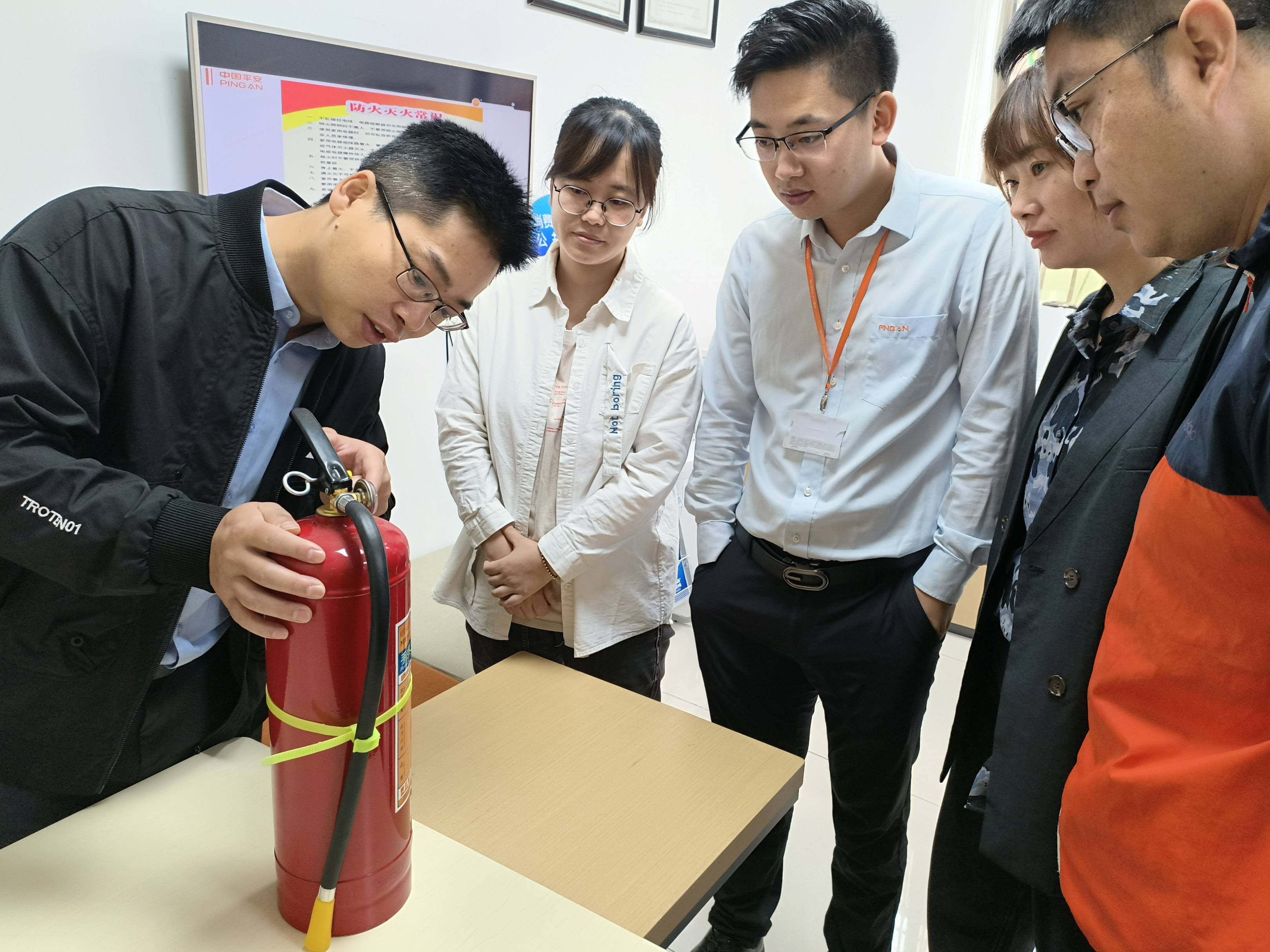平安产险南平中心支公司：开展消防安全培训演练 (1).jpg